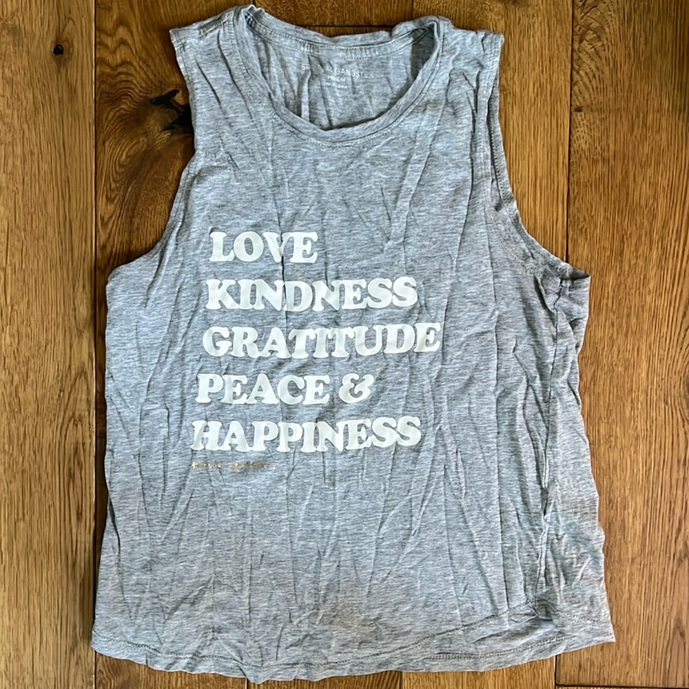 Spiritual Gangster tank size medium only worn once!